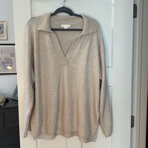 H&M cream oversized sweater